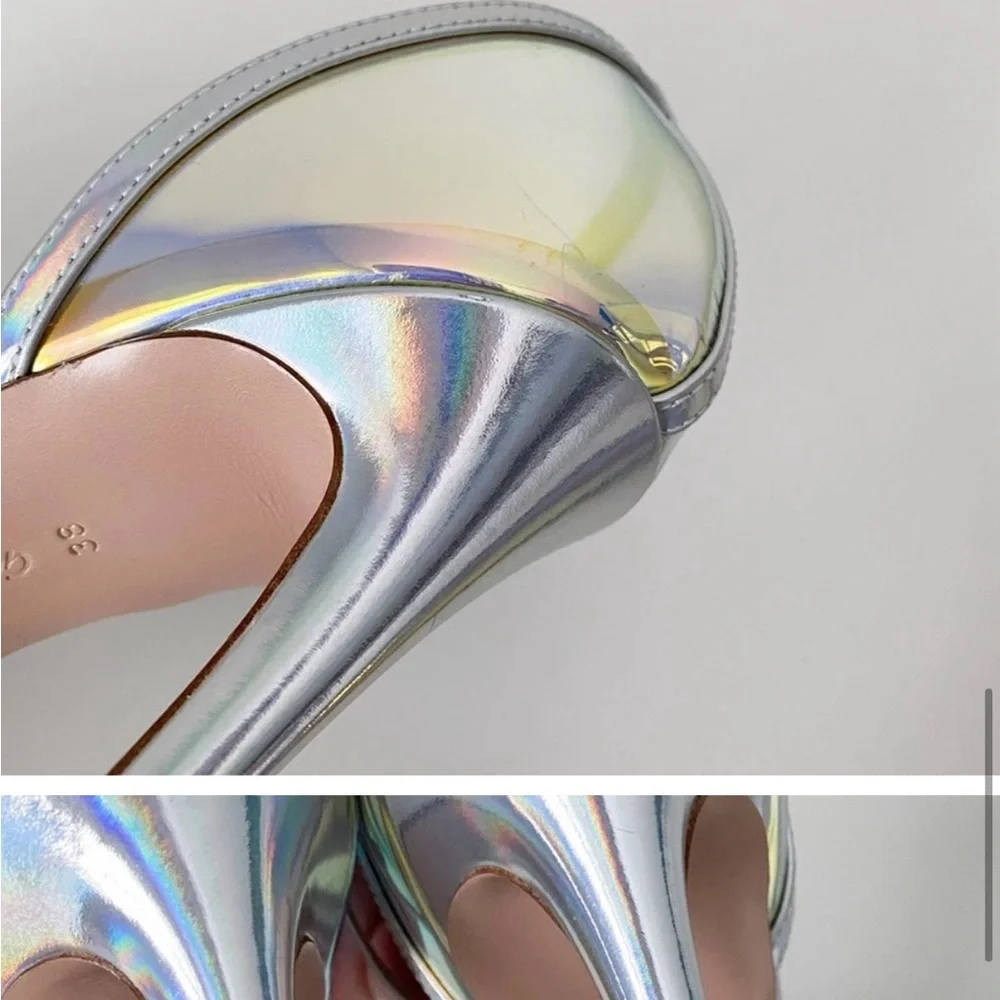 Holographic Stiletto Heels - Gianvito Rossi - Picture 12 of 14